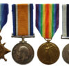 WW1 1914-15 Star, British War Medal, Victory Medal and Royal Navy LS&GC Group of Four - L.Sto. W.F. Treagus, Royal Navy