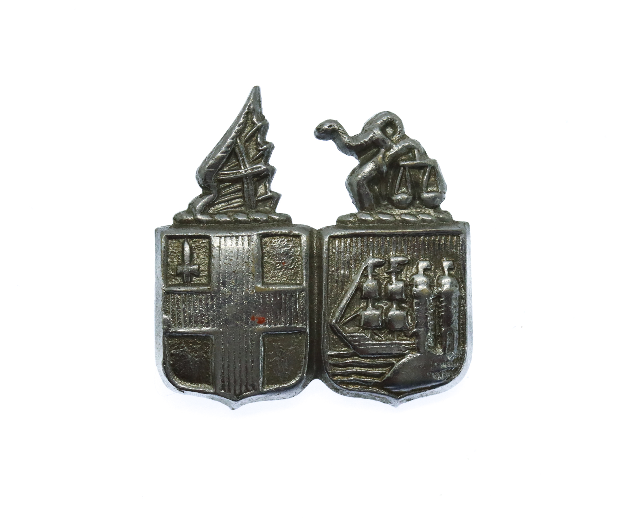 Great Western Railway Police Chrome Collar Badge