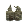 Great Western Railway Police White Metal Collar Badge