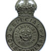 Northamptonshire Special Constabulary Cap Badge - Kings Crown