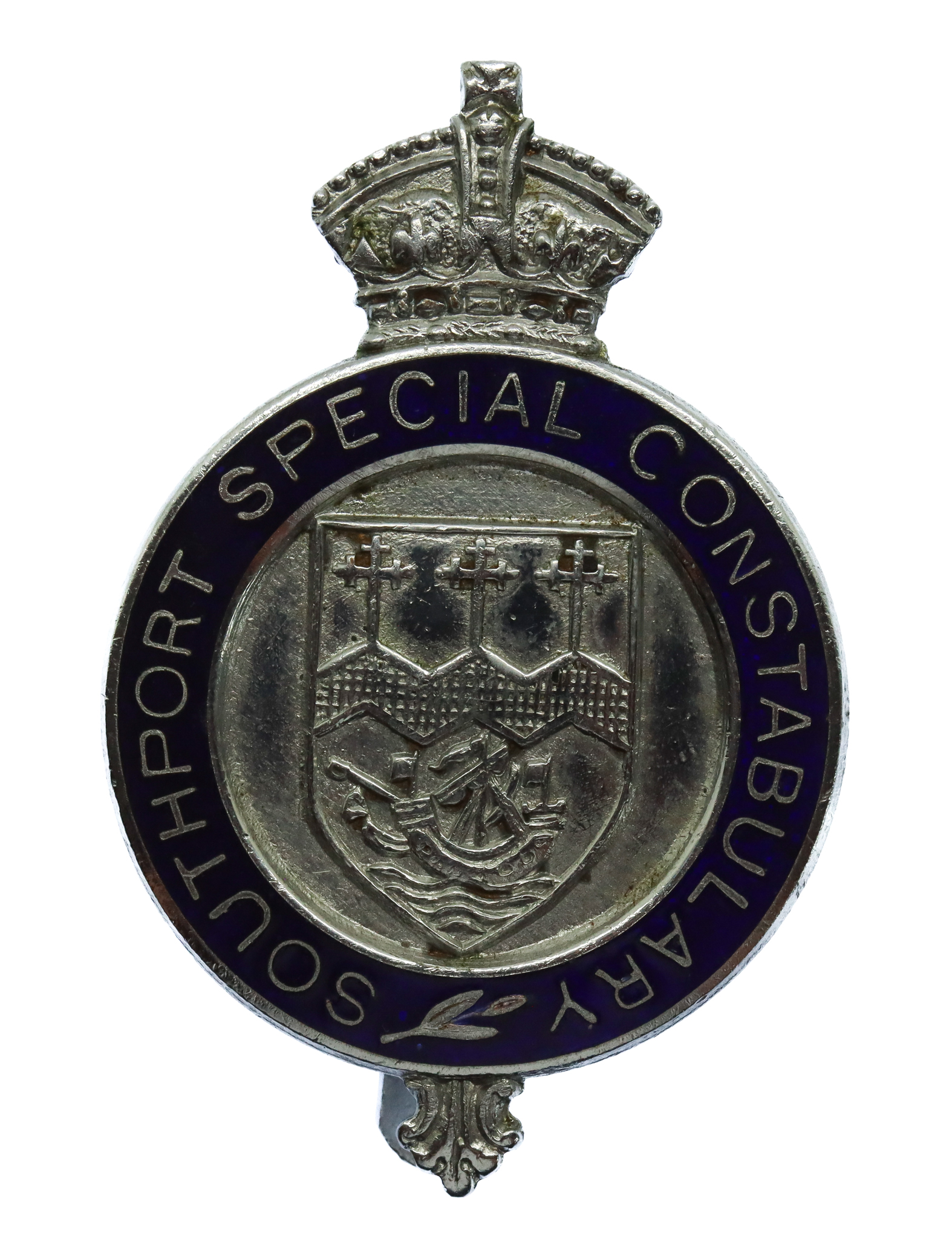 Southport Special Constabulary Enamelled Cap Badge