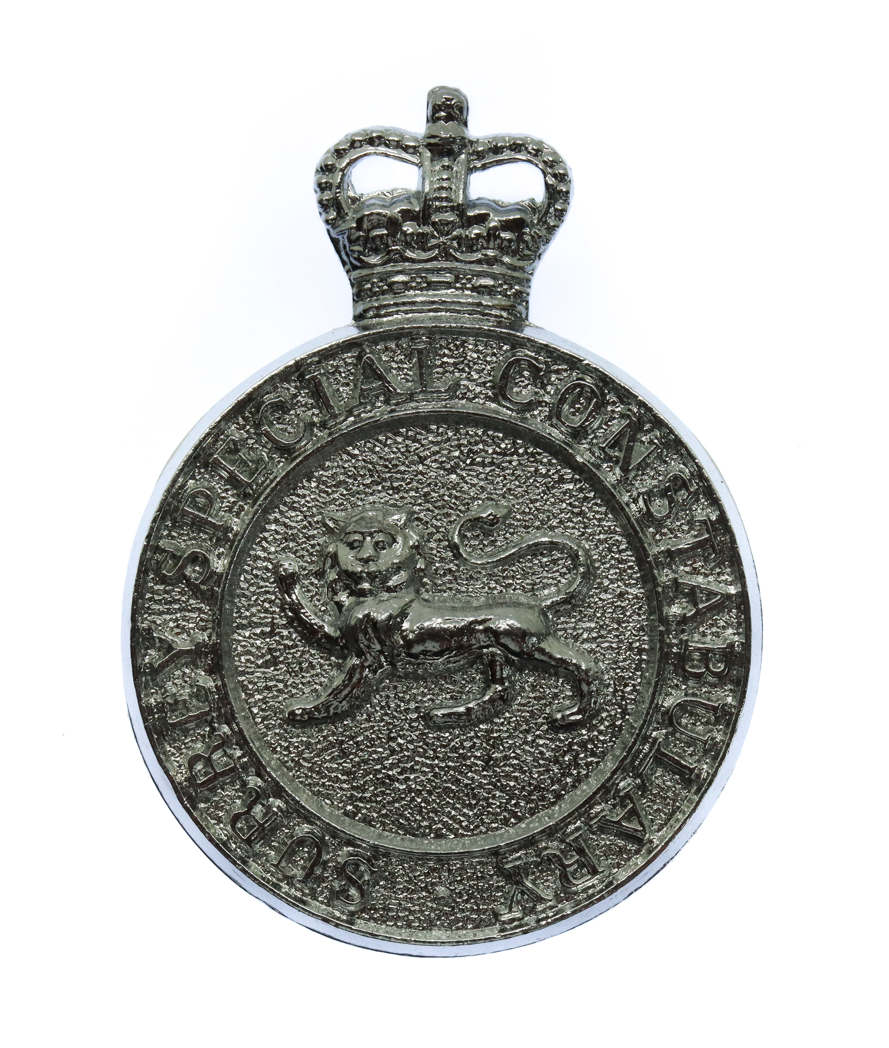 Surrey Special Constabulary Cap Badge - Queen's Crown
