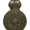 Bolton Special Constabulary Cap Badge - King's Crown
