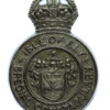 Isle of Ely Special Constabulary Cap Badge - King's Crown