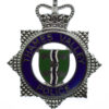 Thames Valley Police Enamelled Cap Badge - Queen's Crown