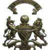 Manchester City Police White Metal Coat of Arms Helmet Plate 