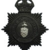 Burnley Borough Police Night Helmet Plate - King's Crown