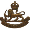 Southern Rhodesia Staff Corps Cap Badge - King's Crown (c.1942-57)