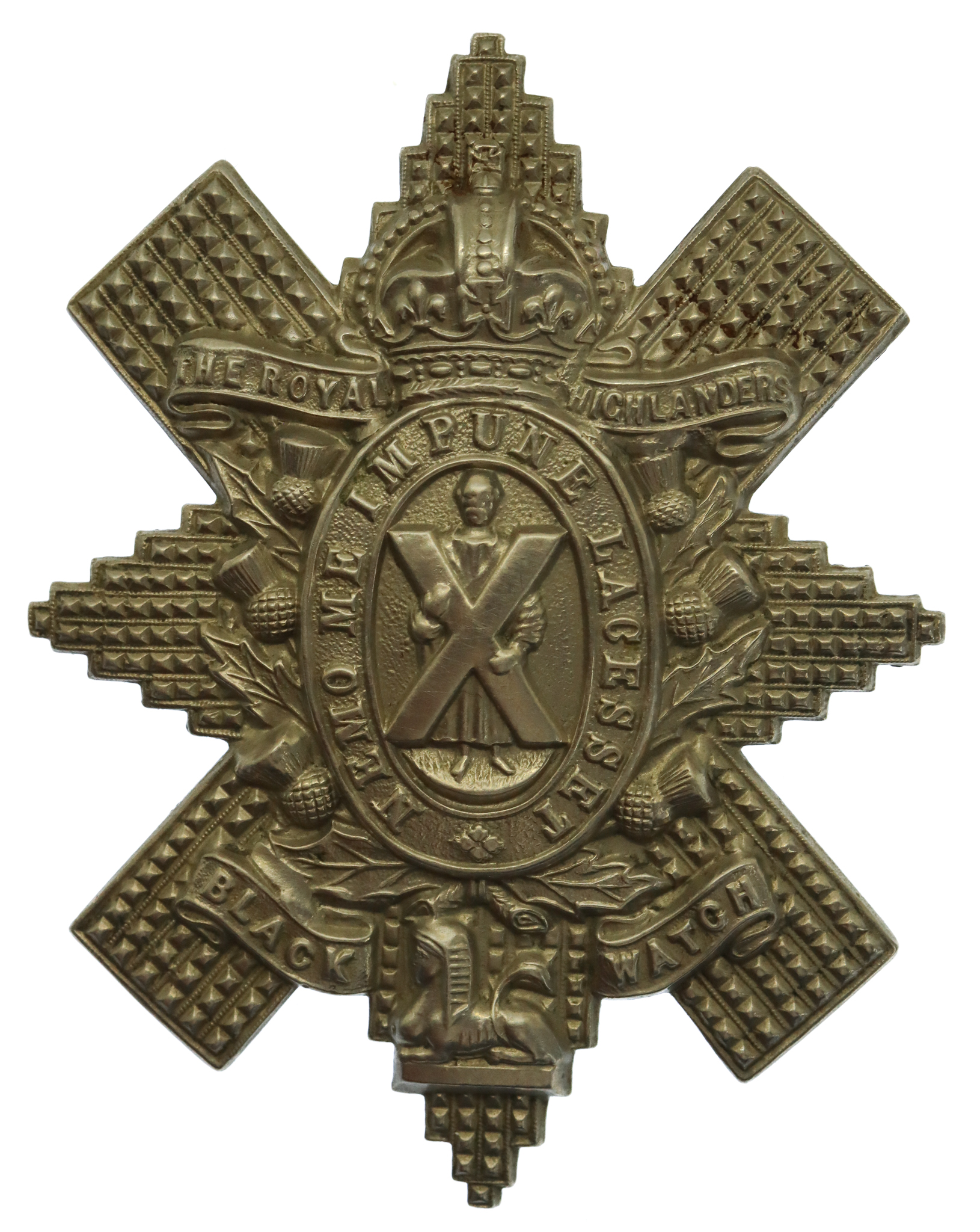 Black Watch (The Royal Highlanders) Cap Badge - King's Crown