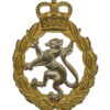 Women's Royal Army Corps (W.R.A.C.) Officer's Dress Cap Badge - Queen's Crown
