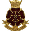 Queen's Lancashire Regiment Enamelled Cap Badge
