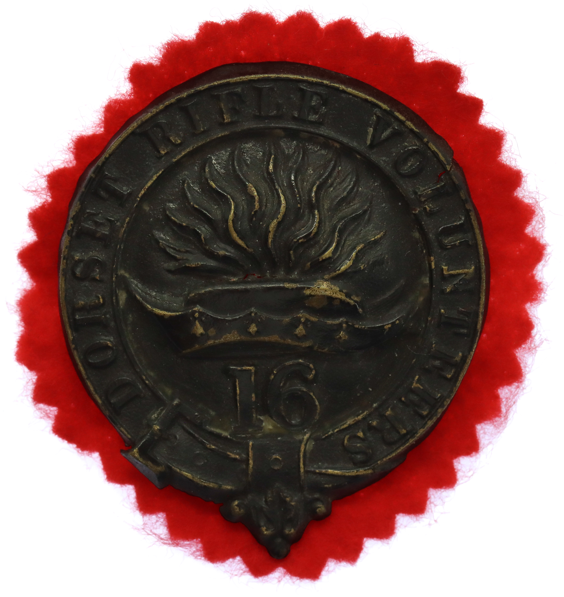 Victorian Dorset Rifle Volunteers Officer's Cap Badge