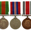 WW2 Defence Medal, War Medal and George VI Special Constabulary Long Service Medal Group of Three - Frank Trevor