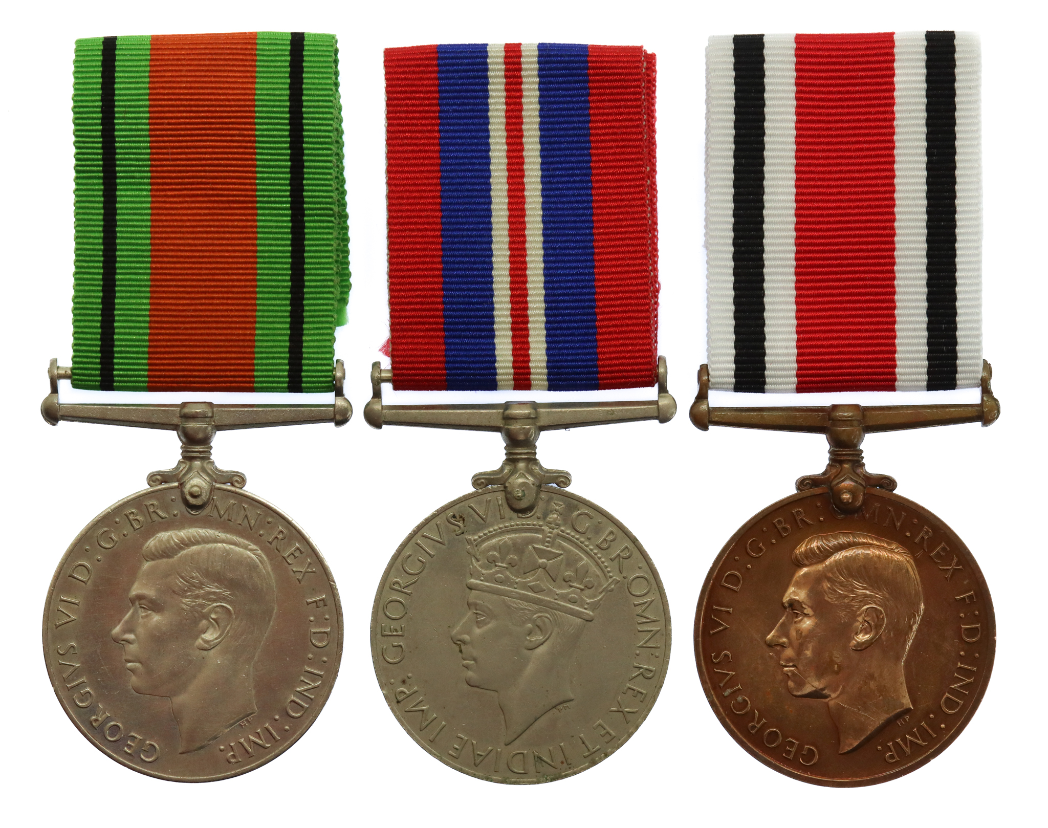 WW2 Defence Medal, War Medal and George VI Special Constabulary Long Service Medal Group of Three - Frank Trevor