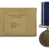 George VI Police Exemplary Long Service & Good Conduct Medal with Box of Issue - Inspr. William J. Baker, London and North Eastern Railway, B.T.C.