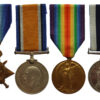 WW1 1914-15 Star, British War Medal, Victory Medal & R.N. Long Service & Good Conduct Medal Group of Four - Petty Officer Telegraphist H.E. Eames, Royal Navy