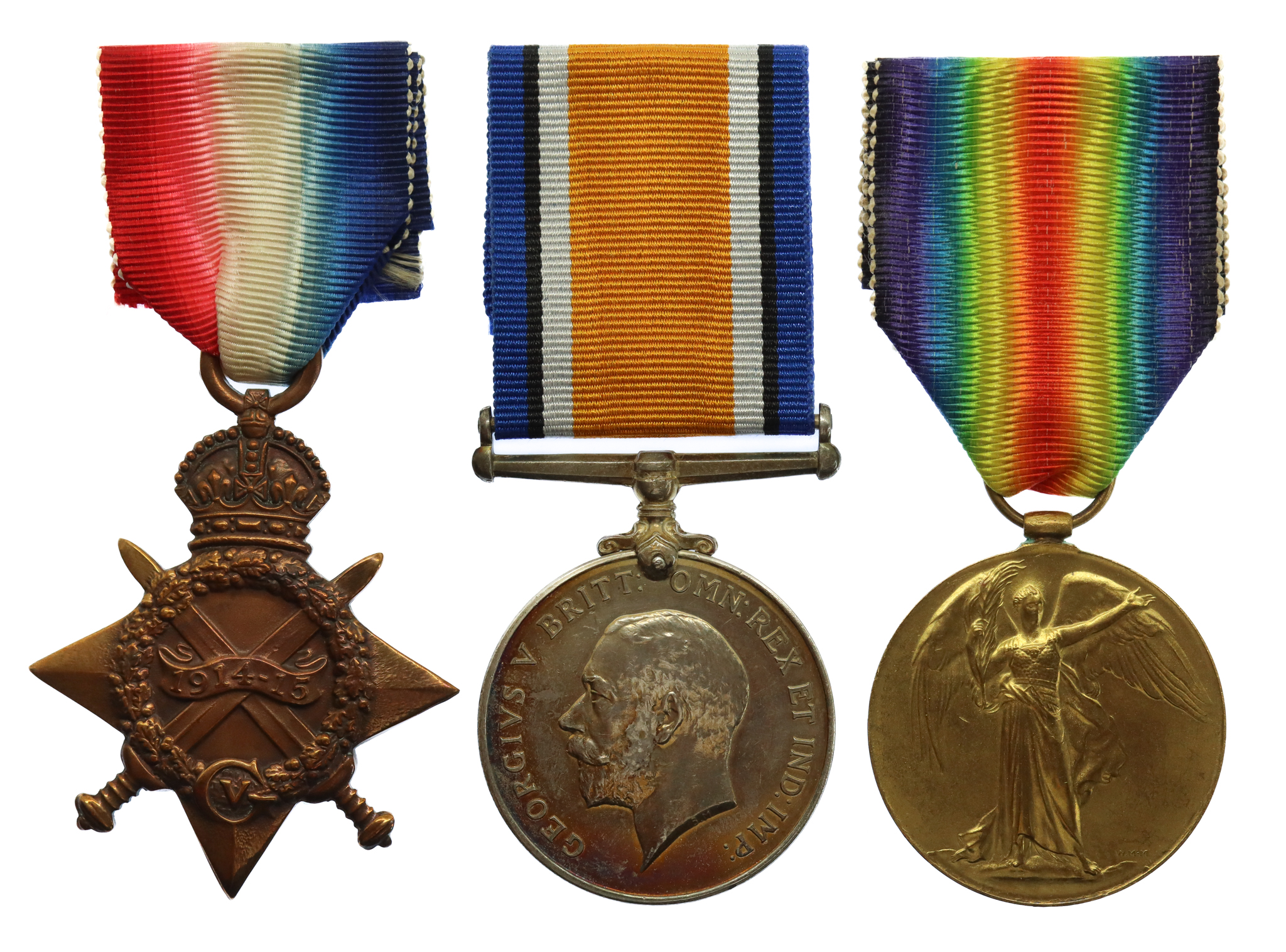 WW1 1914-15 Star Medal Trio - Artificer Engineer (Lt Cdr (E) Ret'd) T.W.S. Hook, Royal Navy