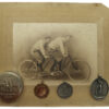 Interesting Group of Cycling Medals, Drinking Cup & Photograph of William J. "Senator" Morgan