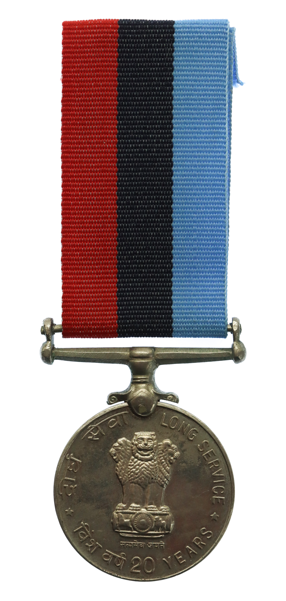 India 20 year Long Service Medal to Lieutenant Colonel