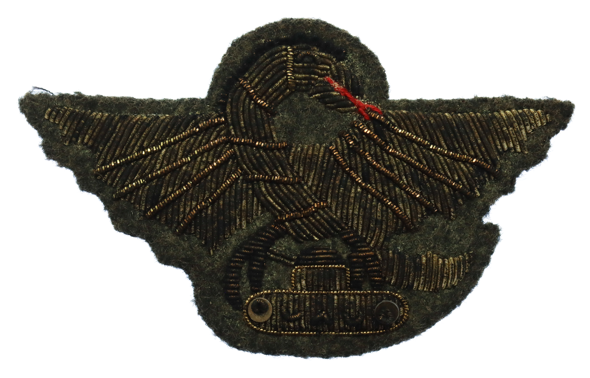 Italy WW2 Tank Crew Qualification Badge Officer Grade