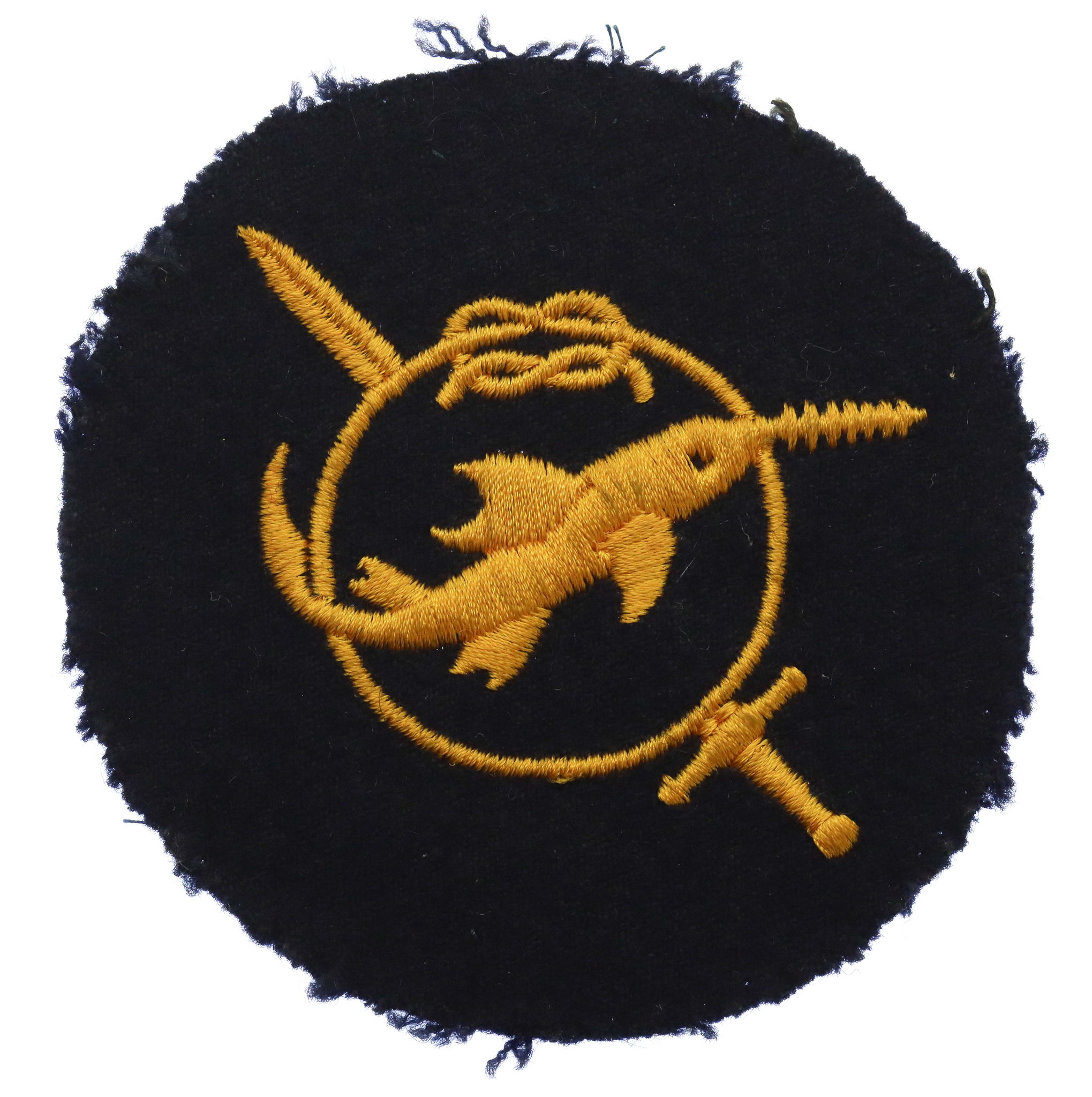 Germany WW2 Kreigsmarine Small Battle Group Sleeve Insignia 2nd Grade