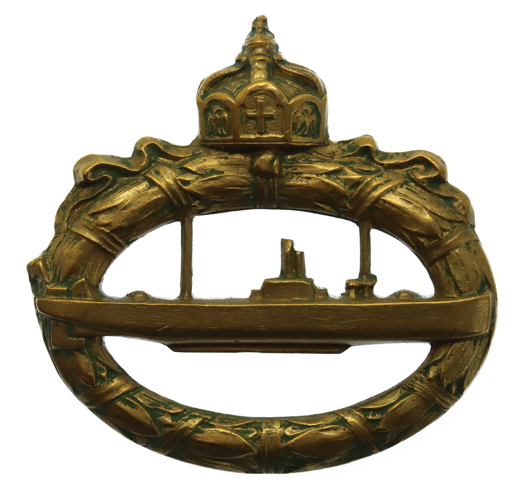 Germany WW1 Kaiserlichemarine U-Boat Submarine War Badge