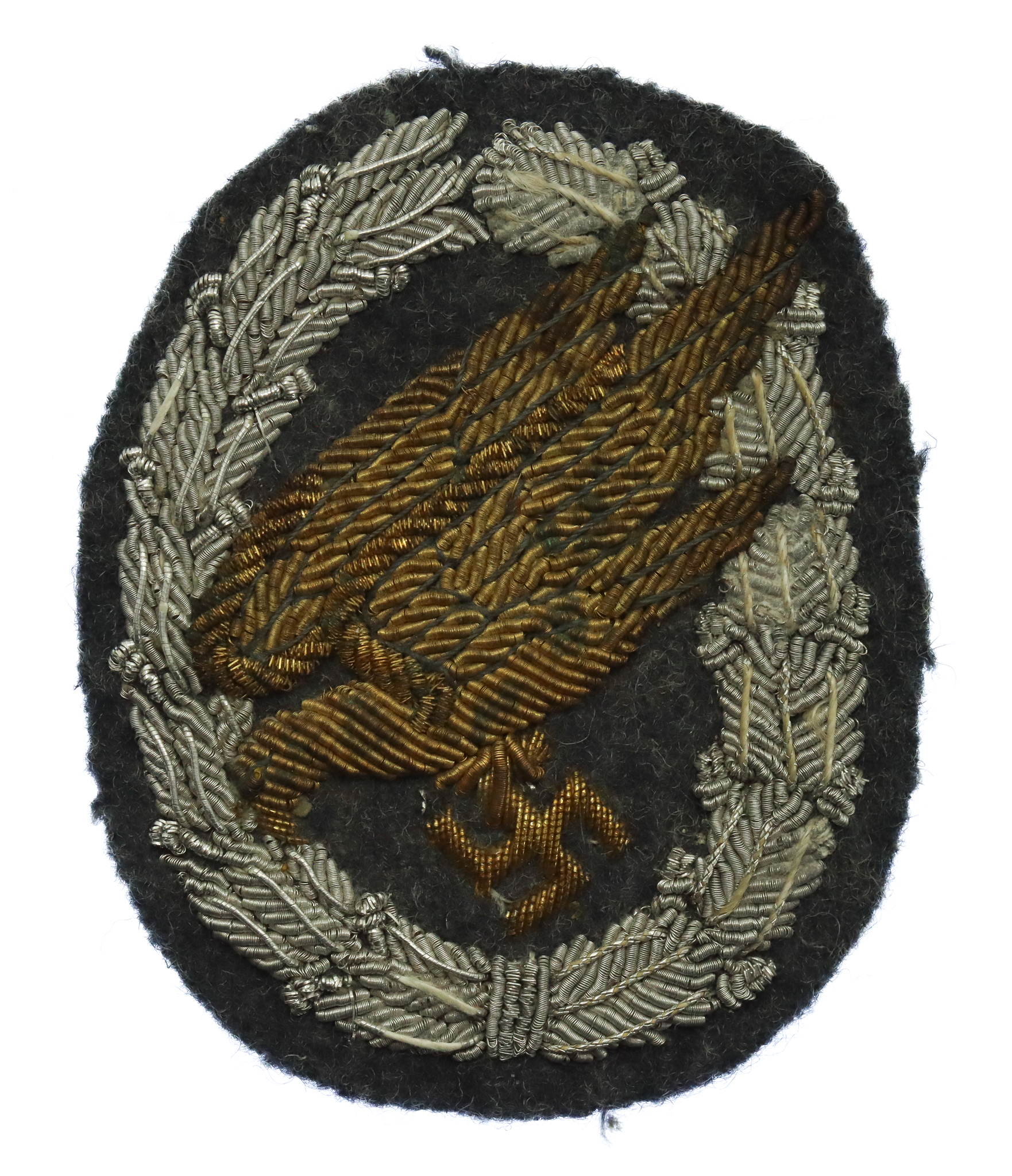 Germany WW2 Luftwaffe Fauschirmjager Officer Qualification Badge