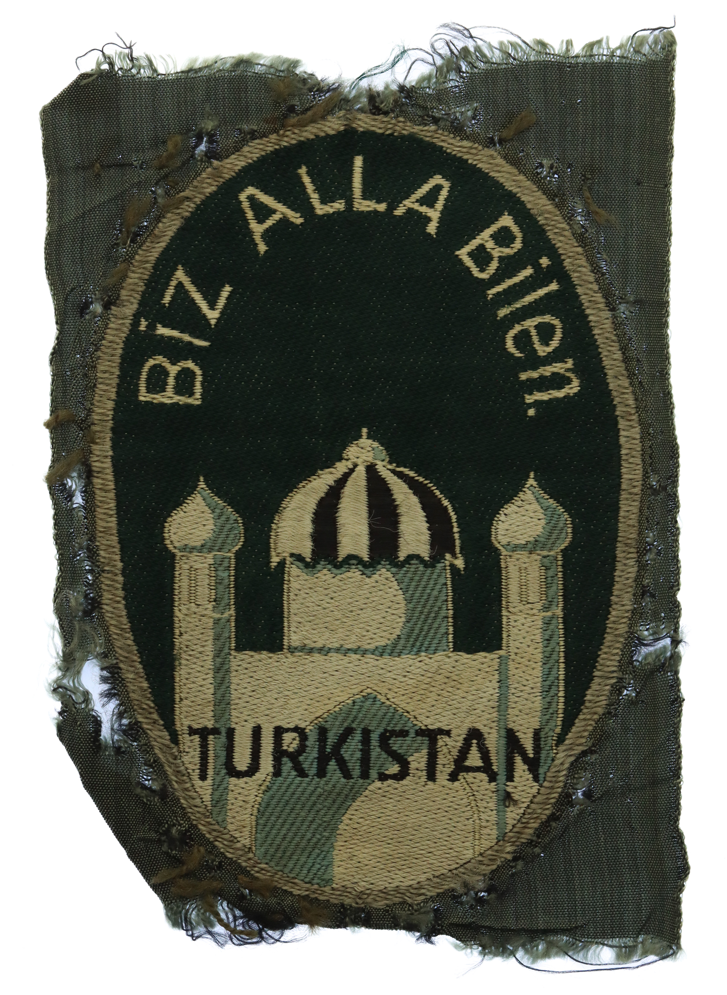 Germany WW2 Turkistan Volunteer Sleeve Badge (1st Pattern)