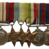 Naval General Service Medal (Clasp - Palestine 1936-1939), WW2 and Royal Navy Long Service & Good Conduct Medal Group of Six - Leading Seaman G.A. Higgins, Royal Navy
