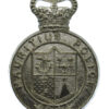 Mauritius Police Anodised (Staybrite) Cap Badge - Queen's Crown