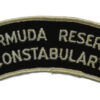 Bermuda Reserve Constabulary Cloth Shoulder Title Badge