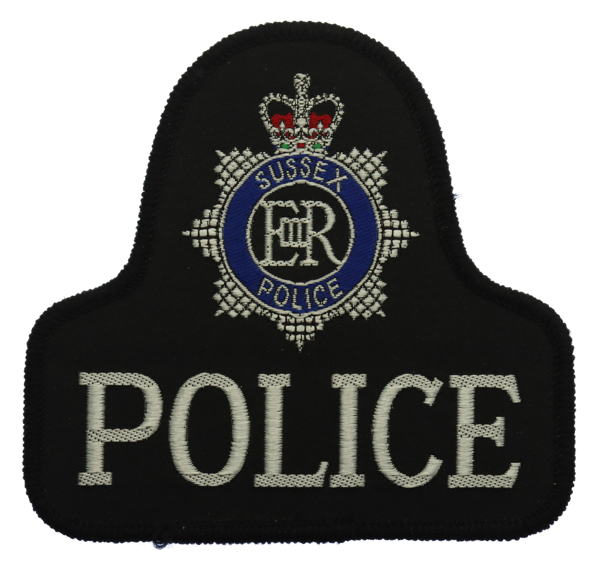Sussex Police Cloth Bell Patch Badge