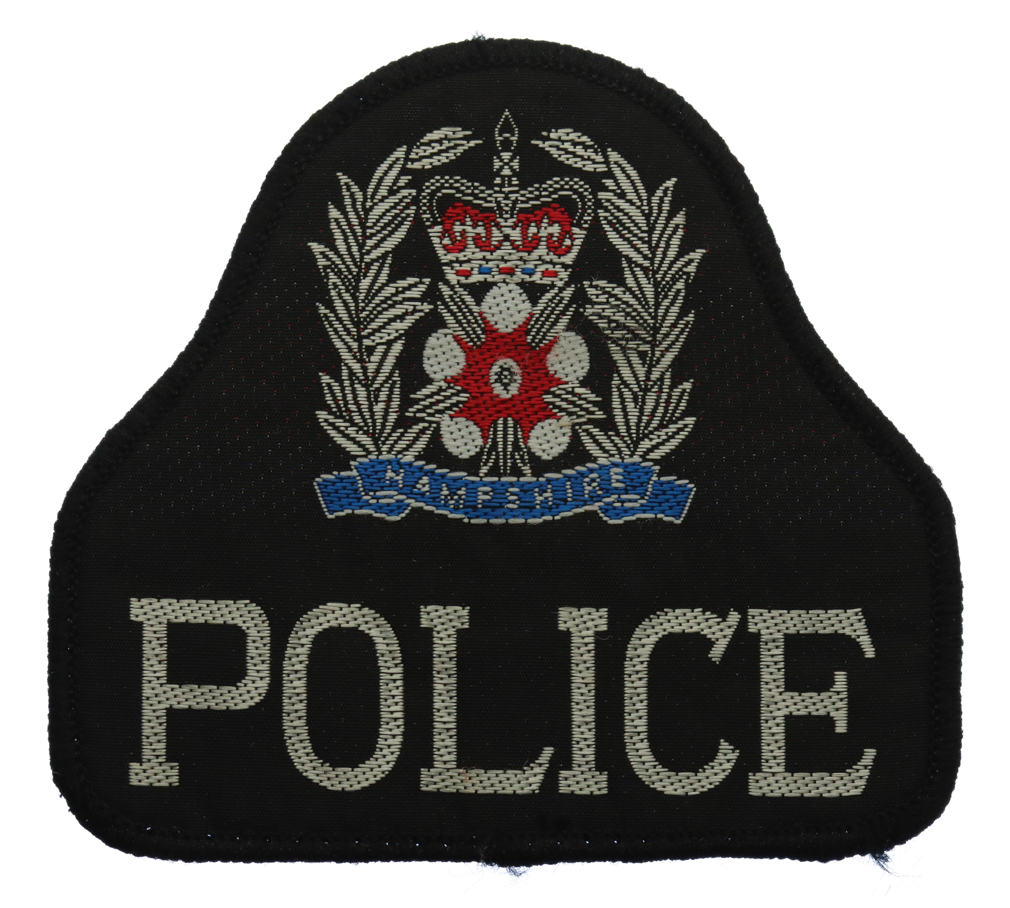 Hampshire Constabulary Police Cloth Bell Patch Badge