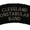 Cleveland Constabulary Band Cloth Shoulder Title Badge