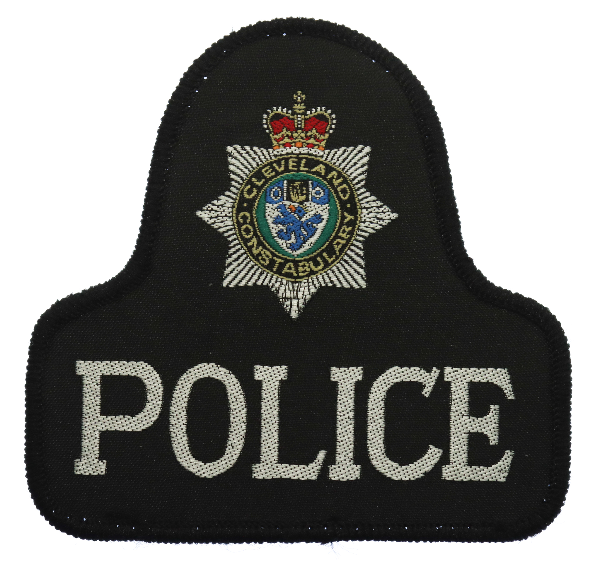 Cleveland Constabulary Police Cloth Bell Patch Badge