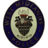 West Midlands Police Enamelled Warrant Card Badge