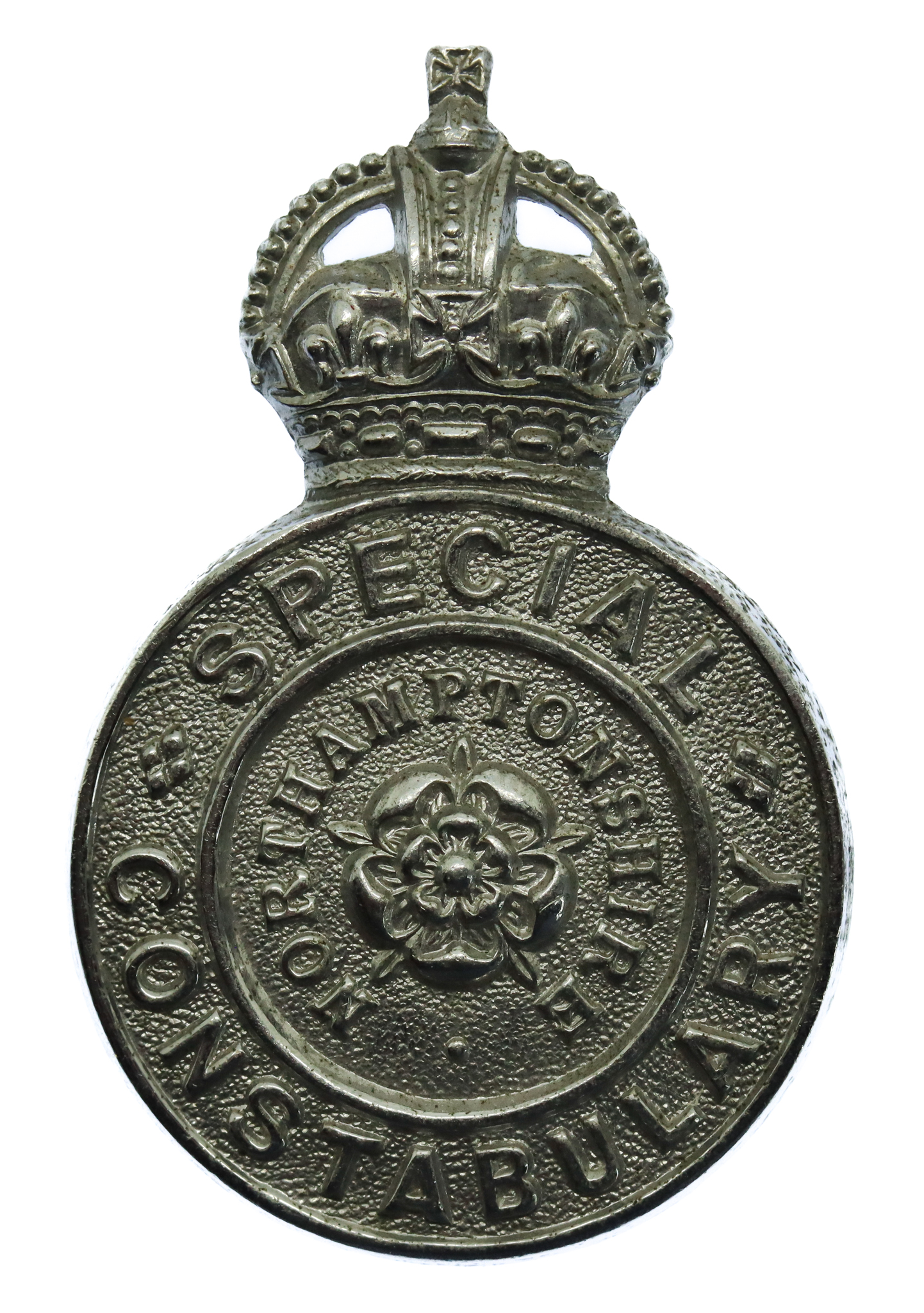 Northamptonshire Special Constabulary Lapel/Cap Badge - King's Crown