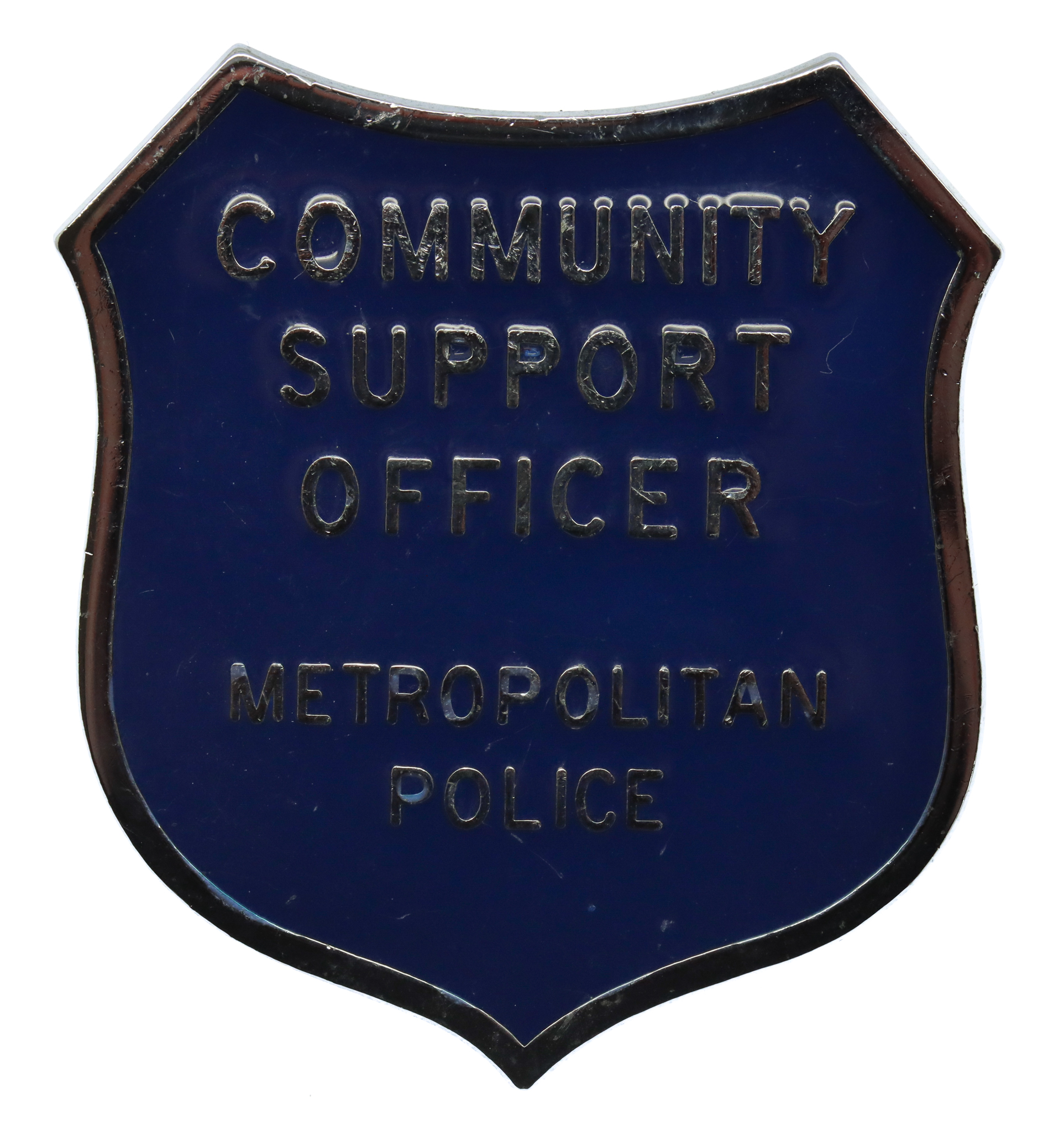 Metropolitan Police Community Support Officer Enamelled Cap Badge