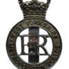 West Yorkshire Metropolitan Police Cap Badge - Queen's Crown