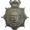 Chester City Police Helmet Plate - King's Crown
