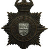 Bournemouth Borough Police Night Helmet Plate - King's Crown