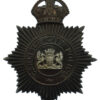 Carlisle City Police Night Helmet Plate - King's Crown