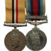 Iraq Medal and OSM Afghanistan Medal Pair - LOGS (Writer) S.L. Brown, Royal Navy