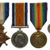 WW1 1914-15 Star Medal Trio and HMS Natal 1915 Medal - Able Seaman C.J. Marshall, Royal Navy