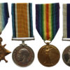 WW1 1914-15 Star Trio and RN Long Service & Good Conduct Casualty Medal Group of Four - Petty Officer R. Pearson, Royal Navy - Killed 19/3/1918