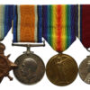 WW1 1914-15 Star, British War Medal, Victory Medal and 1935 Jubilee Medal Group of Four - Paymaster Commander A.G. Smith, Royal Navy