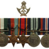 India WW2 Medal Group of Five - Rfn. Tare Rana, 3rd Gurkha Rifles