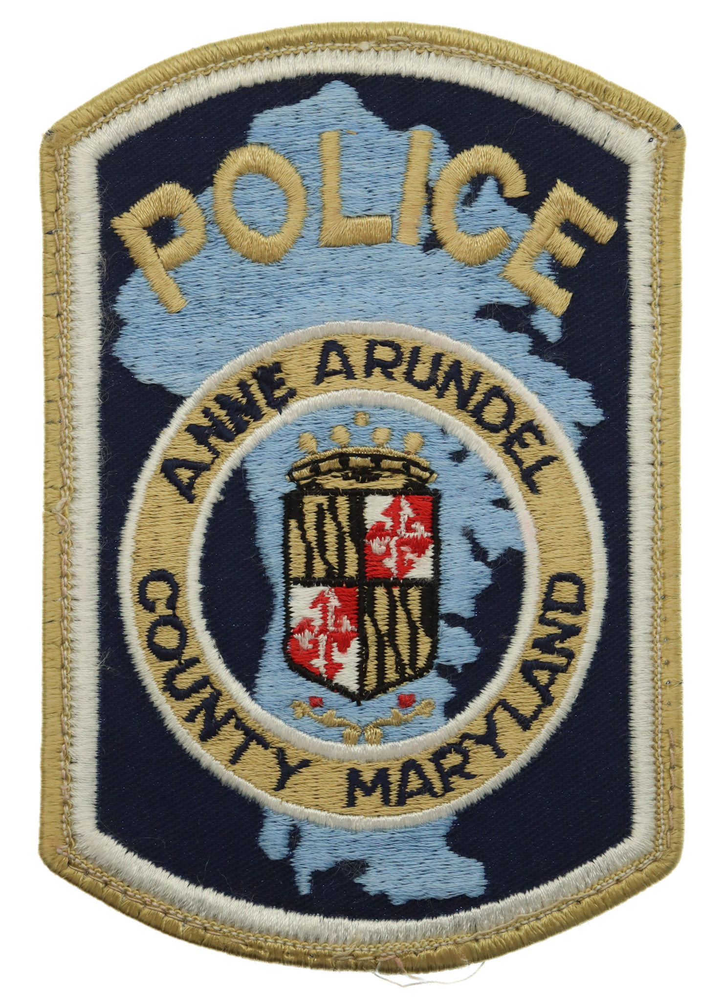 United States Anne Arundel County Maryland Police Cloth Patch