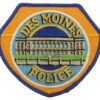 United States Des Moines Police Cloth Patch