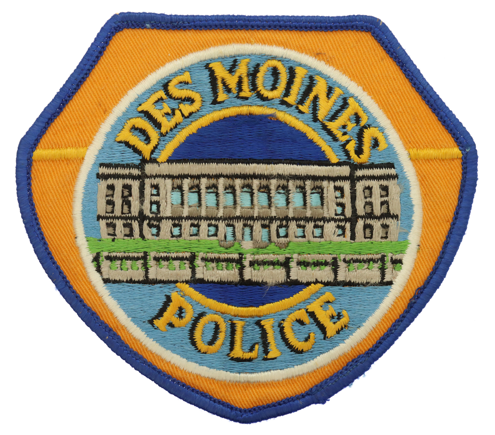 United States Des Moines Police Cloth Patch